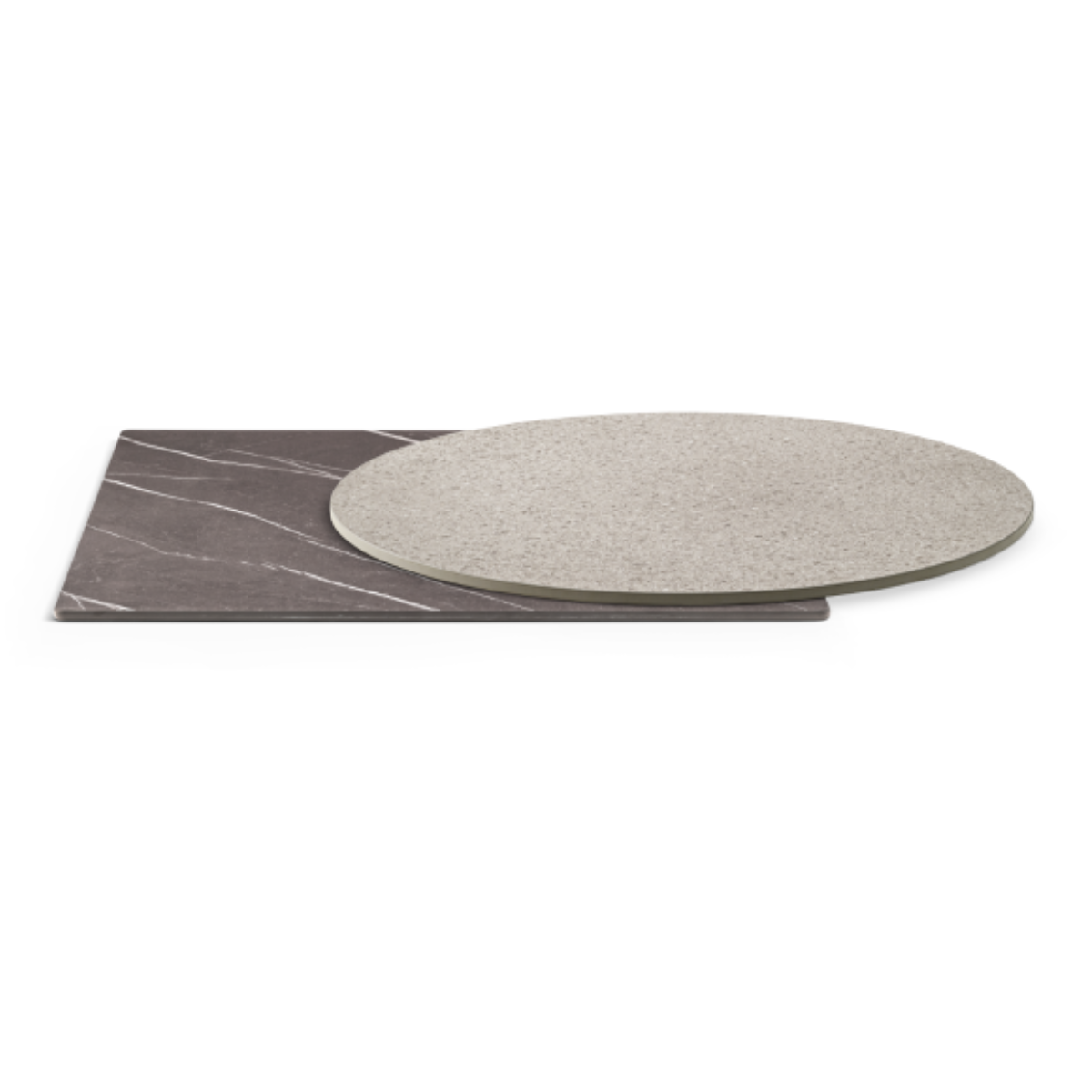 PEDRALI SOLID LAMINATE STONE FINISH Több színben design Asztallap
